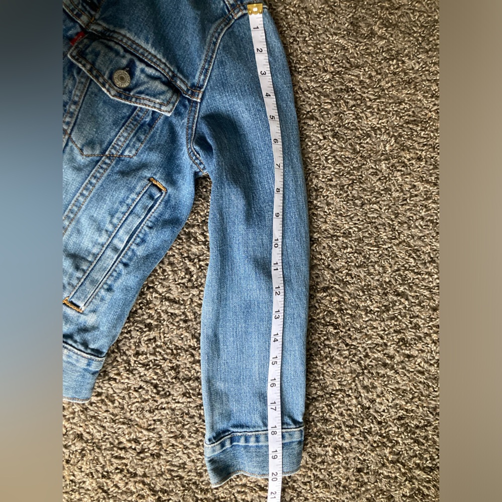 Levi's Blue Jean Jacket Medium Indigo Classic - Picture 6 of 8